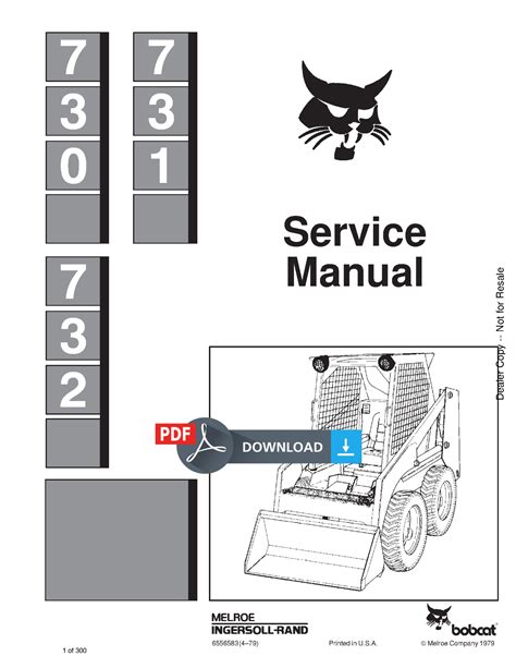 bobcat 732 manual